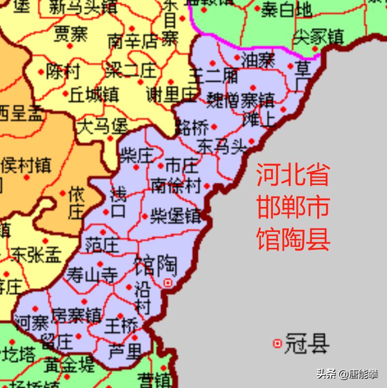 邯郸大名县和馆陶县,河北邯郸大名变化