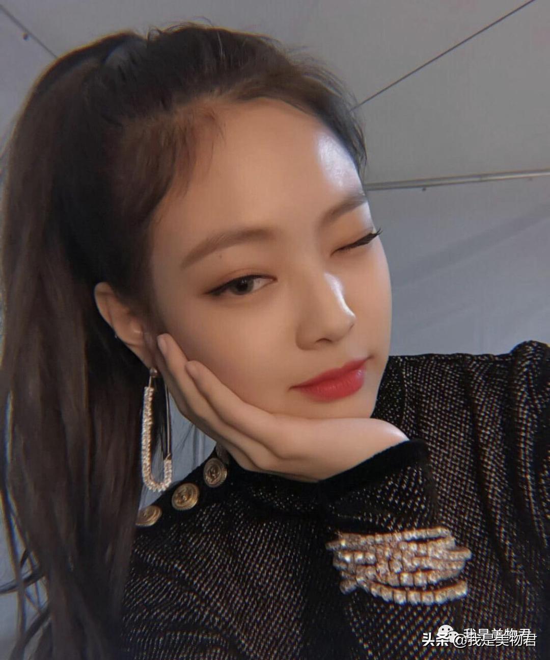 jennie女团可爱,jennie团综穿搭同款