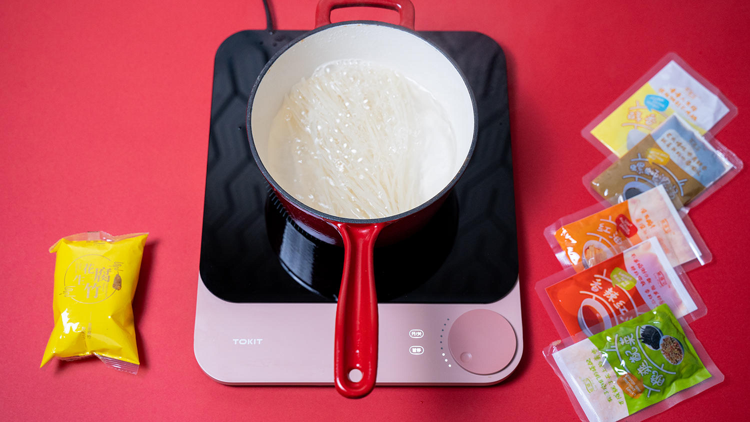 高颜值超薄电磁炉,tokit超薄轻彩高颜值电磁炉