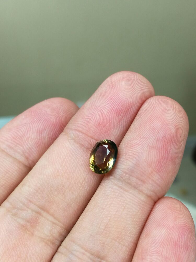 碧玺充填处理及鉴别分析,碧玺珠子充填