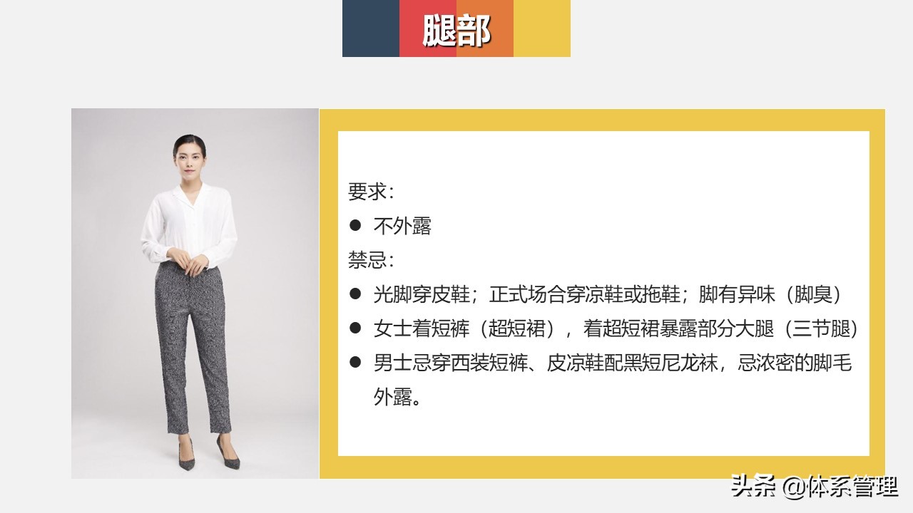 仪容仪表的礼仪正反面案例ppt模板,商务礼仪整理仪容仪表