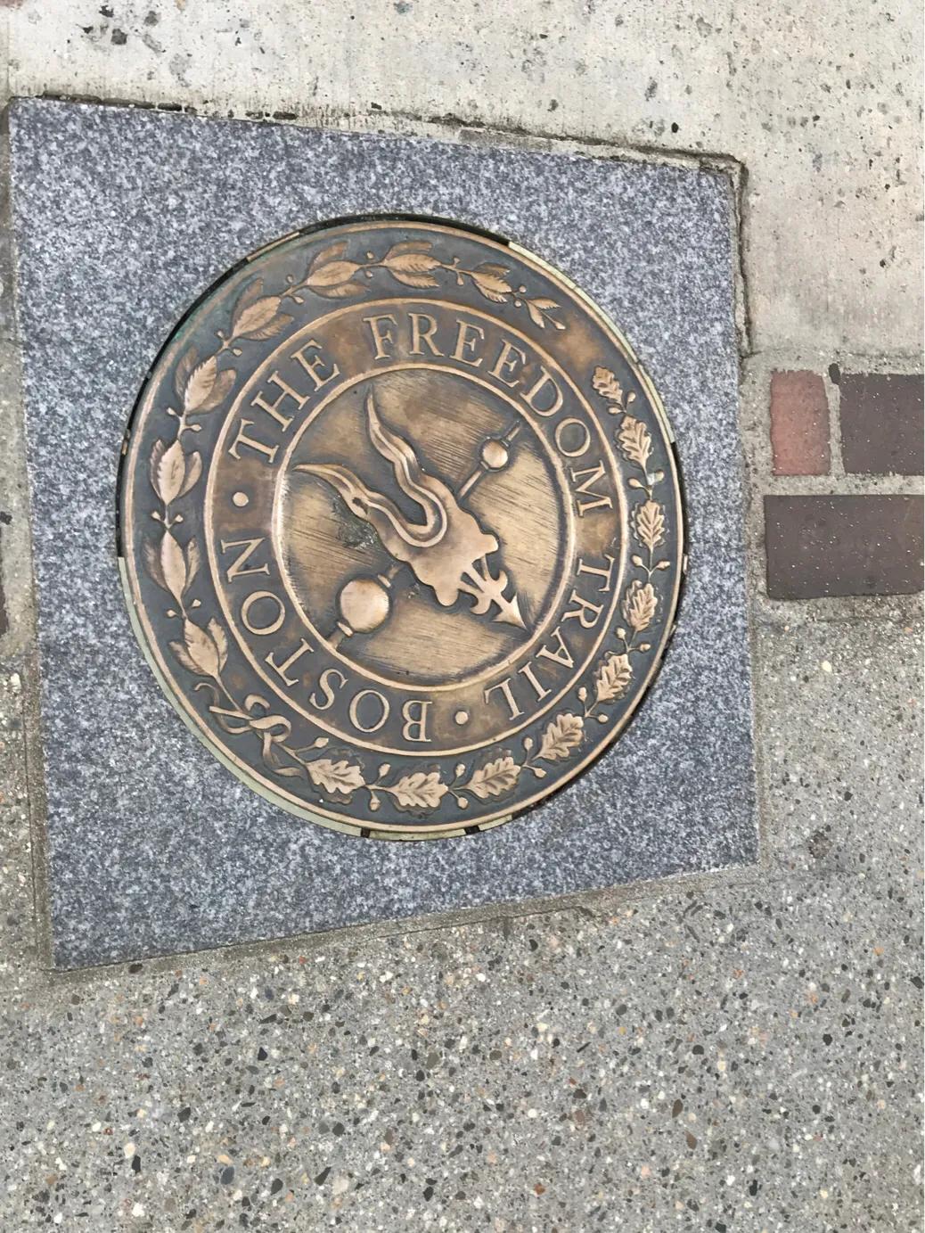 波士顿必去的五个景点,波士顿自由之路中文高清地图