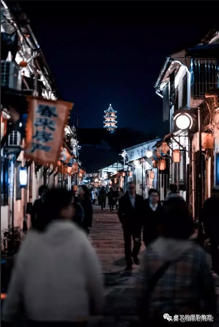 ps怎么调色能调出高级感夜景,ps古镇傍晚调色教程