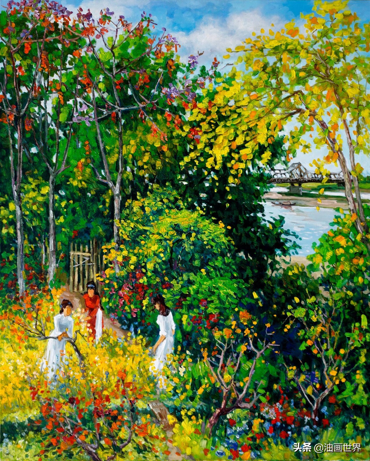 越南最惊艳的画家,越南画家dangvancan作品图片