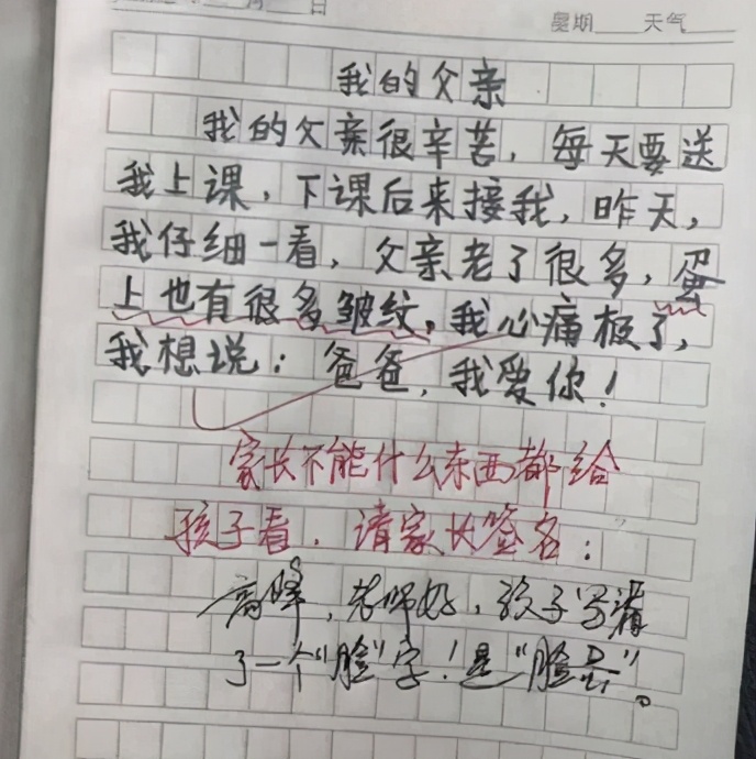 女孩子被妈妈打的作文,女儿犯错被妈妈打的作文