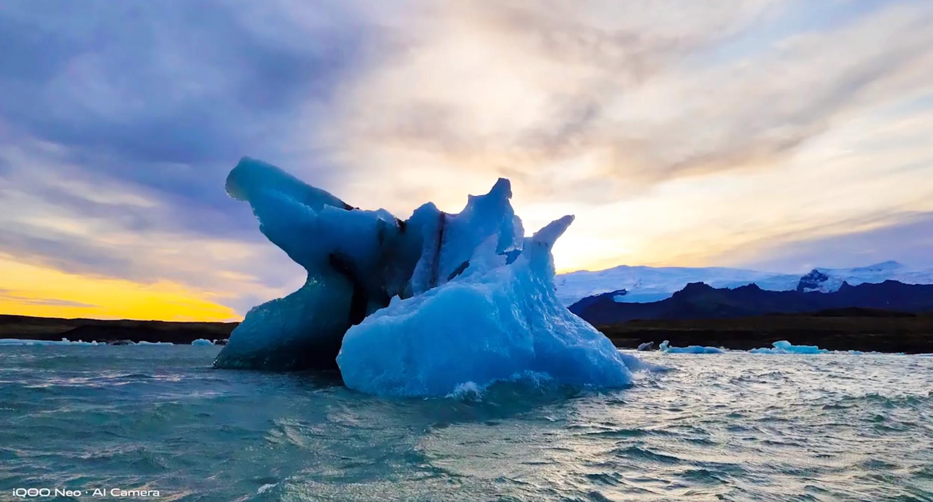 iQOONeo855版冰岛极光有多优秀?看冰岛居民怎么说