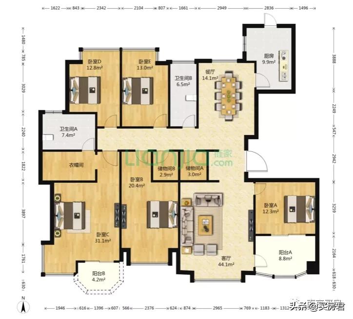 一条凤台南路两个世界！河西都救不了的小行，仁恒默默丢下王炸