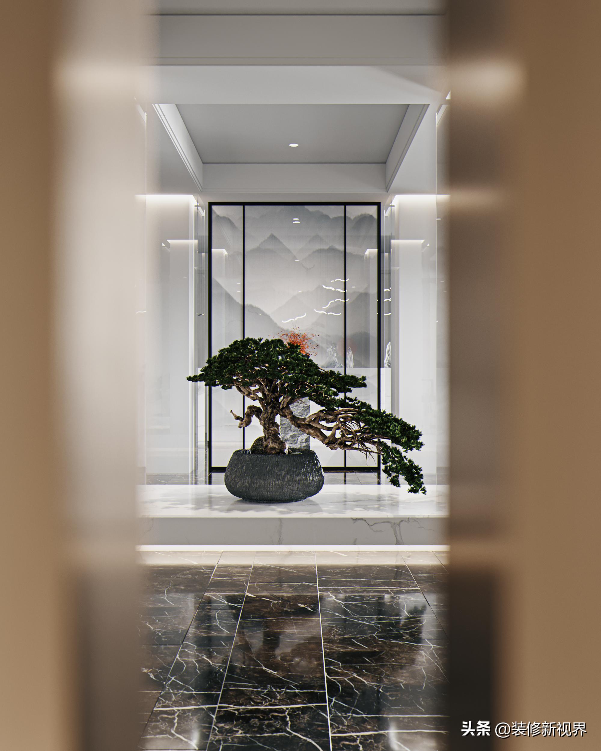 「新中式」雾里看花，白里透红，方寸之间，自成一画