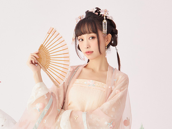 超简单的汉服发型保证可以学得会,适合汉服的发型无需发饰不是刘海