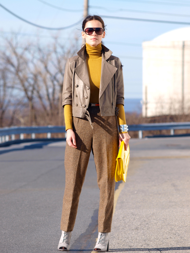 秋天穿棕色高级又洋气,棕色系搭配优雅时髦又显气质