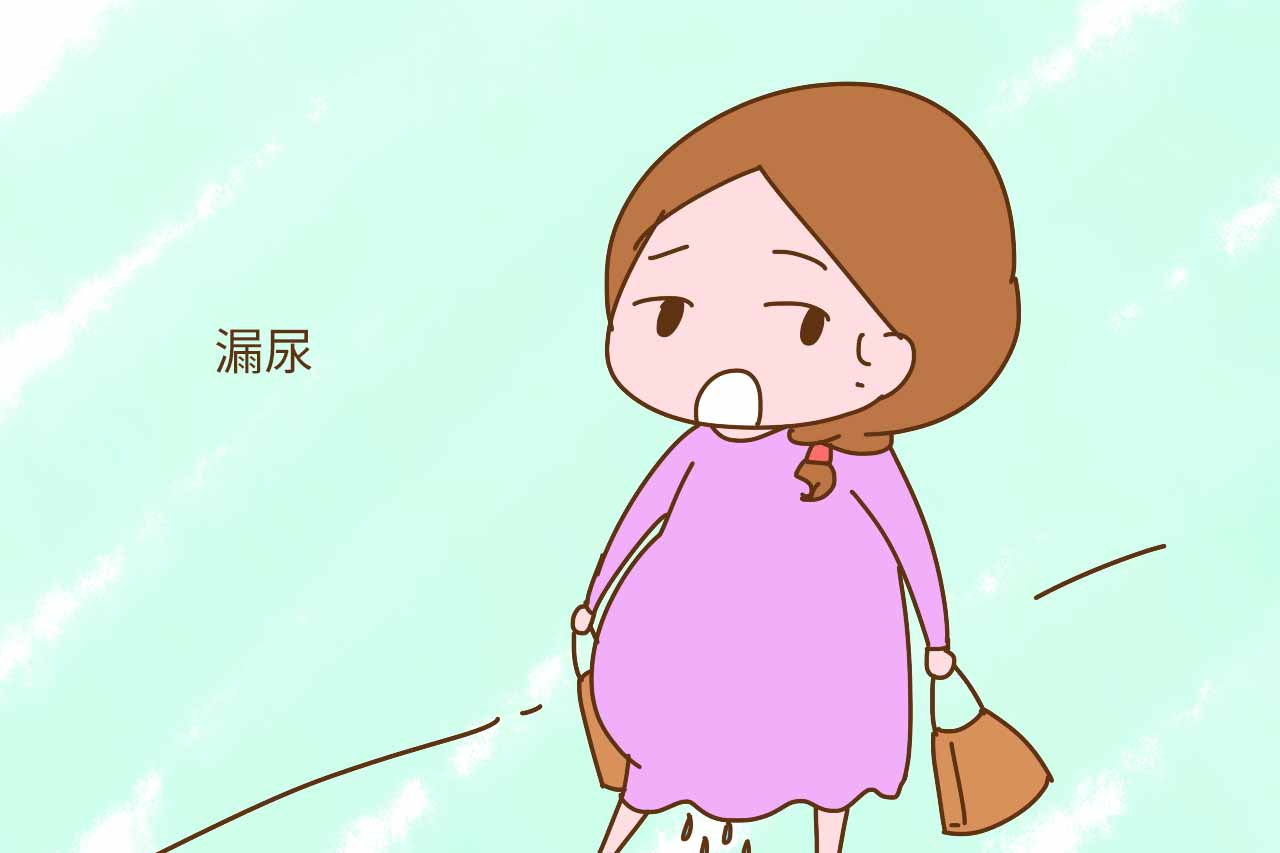 怀孕晚期流水是破水还是漏尿,怀孕一用力就有褐色分泌物