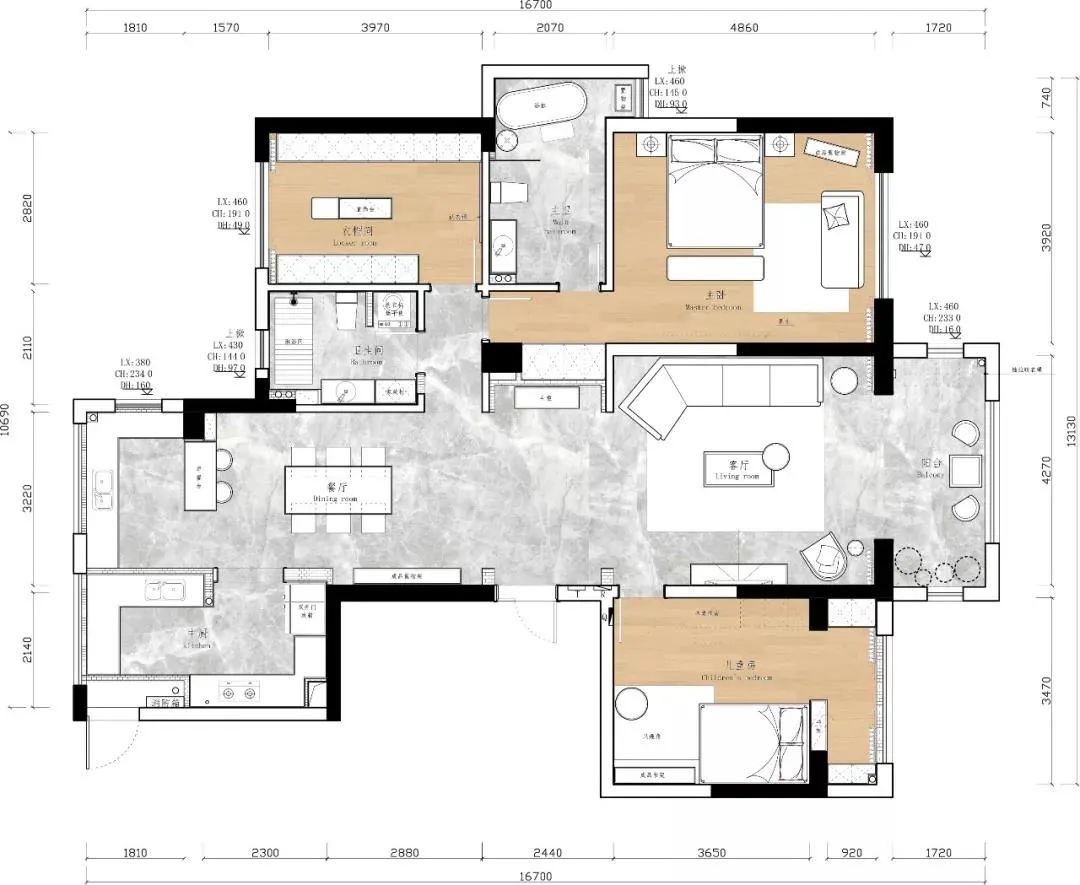 家装法式风格效果图,家装简约风格经典案例