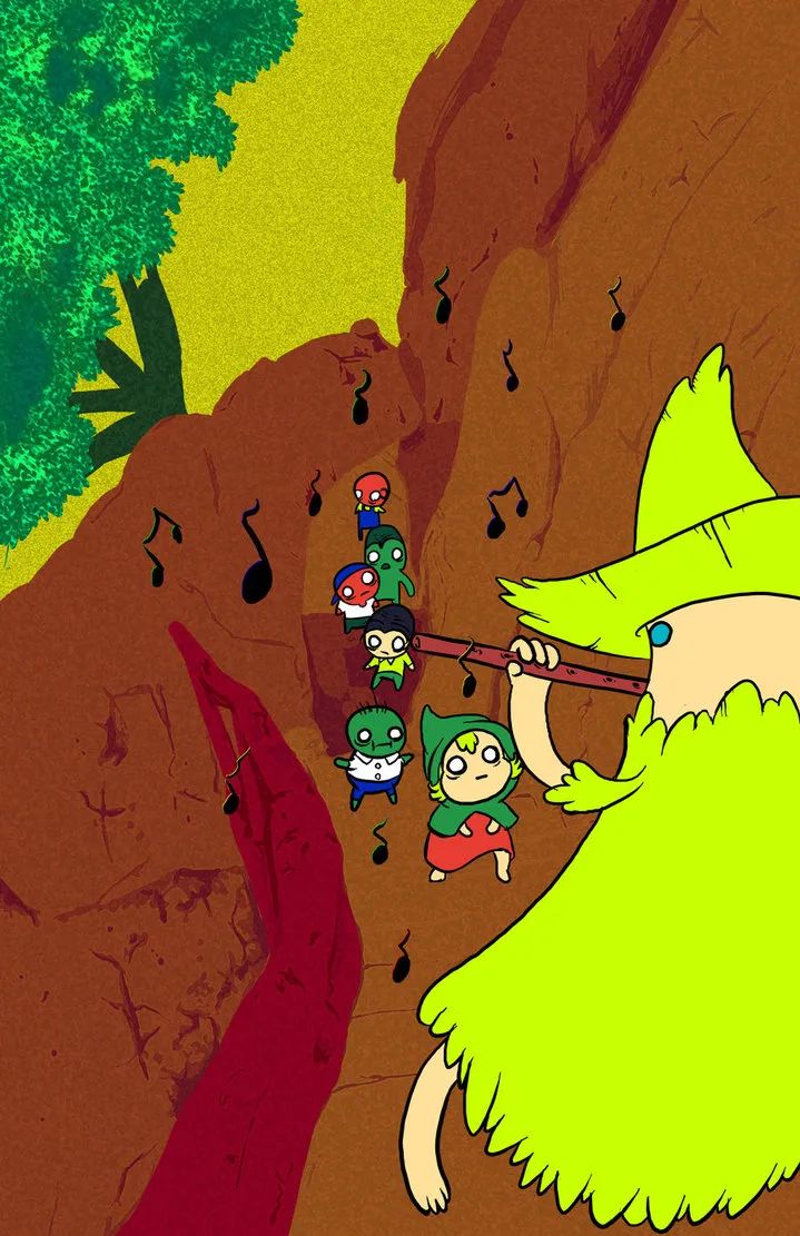 彩衣吹笛手,彩衣魔笛手