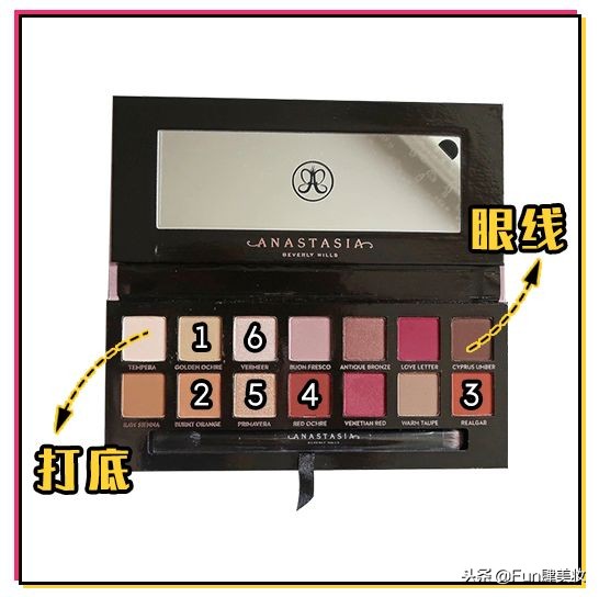 落日眼妆教程内双,大秋天眼妆