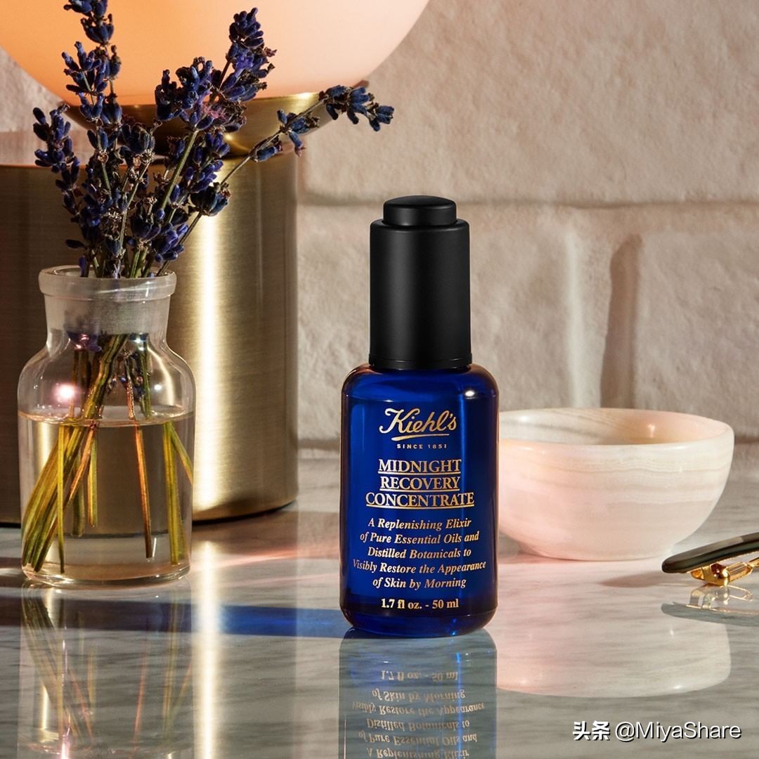 科颜氏夜间精华和黑精华哪个好用,科颜氏精华蓝精灵