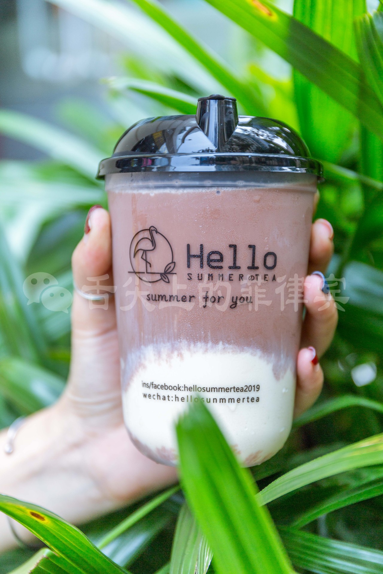 在国外开奶茶店的小姐姐,菲律宾网红开奶茶店