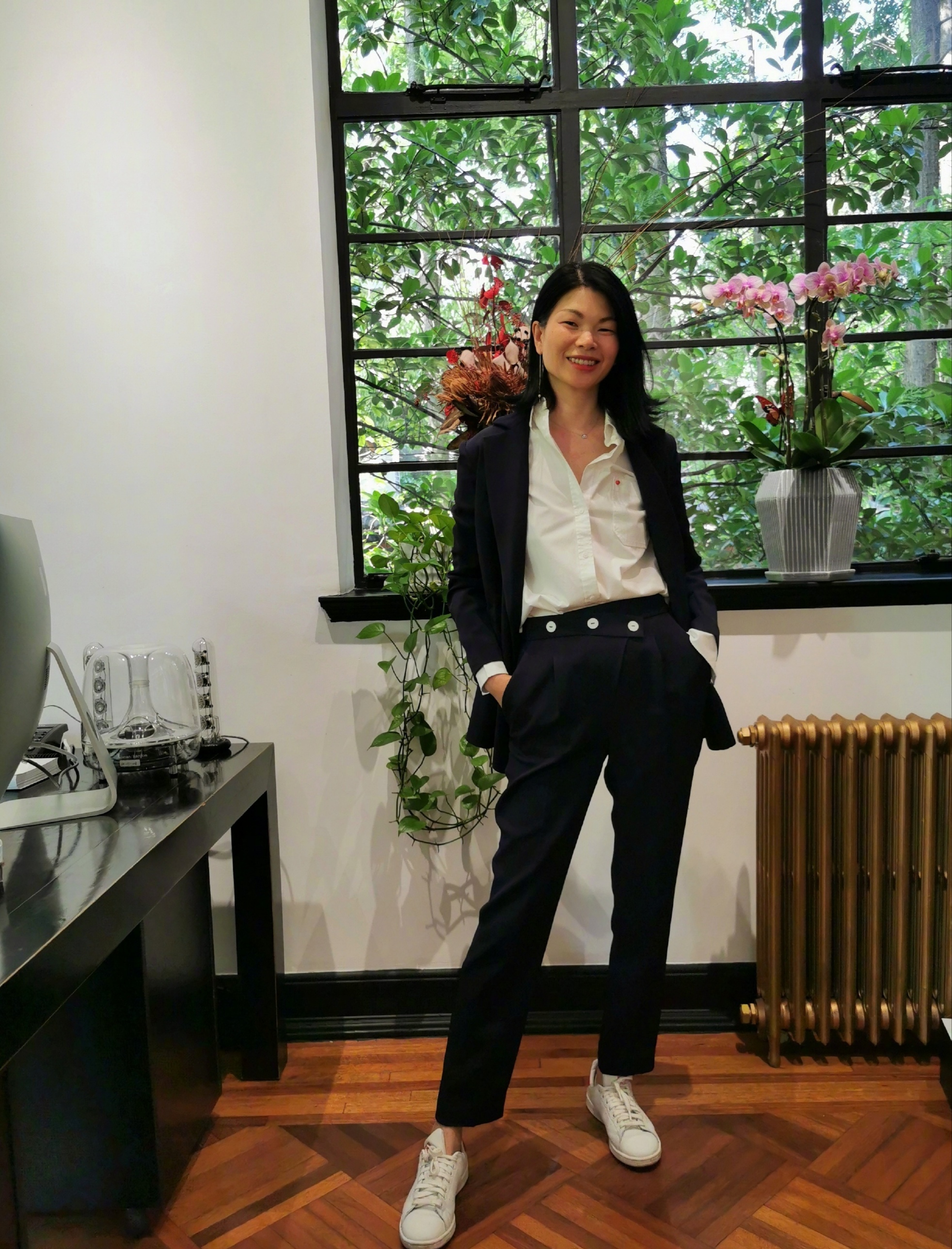 吕燕穿休闲装图片,吕燕的穿衣打扮