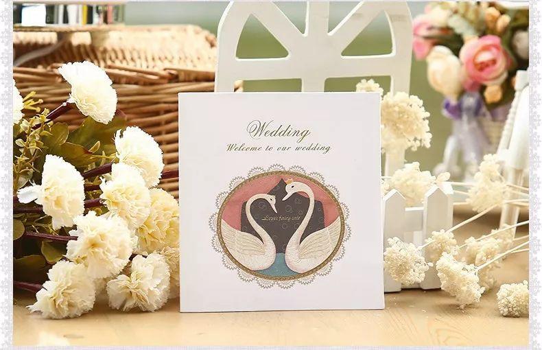 独特大气的婚礼请柬,简单高级婚礼请柬模板