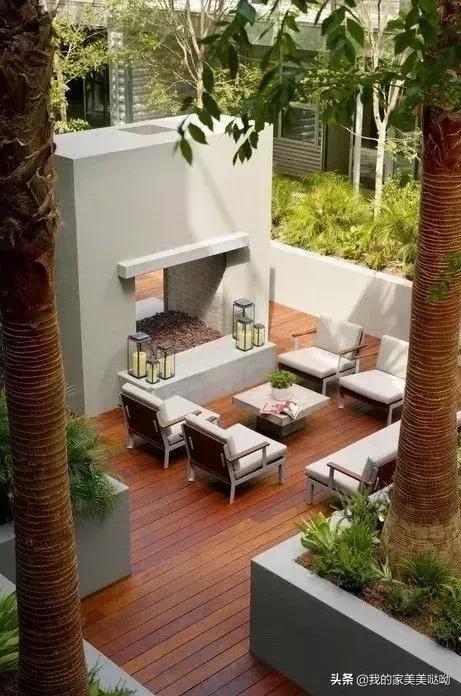 丰胜花园小露台木屋,苏州市丰胜花园木庭院设计