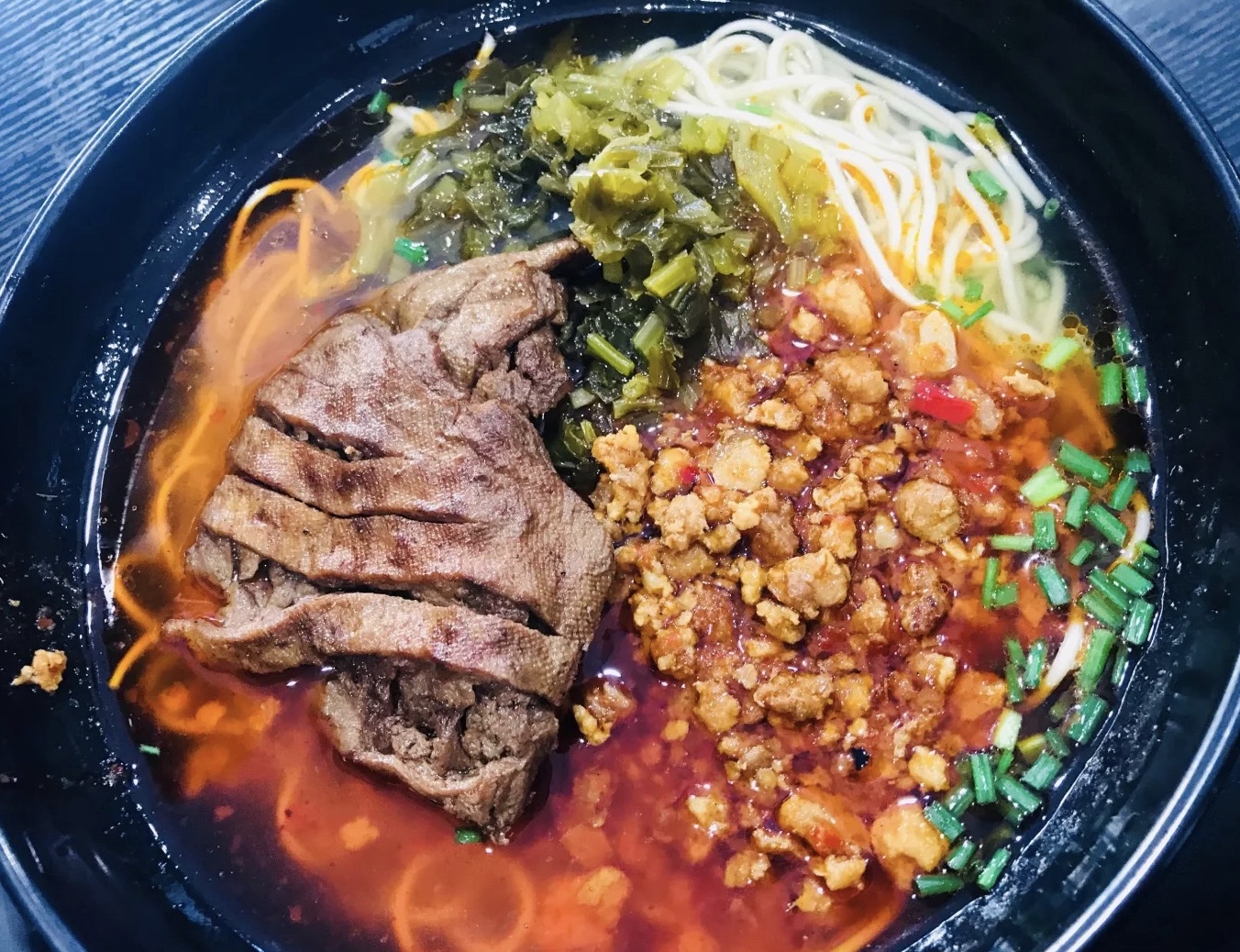 老上海辣肉糜面做法,上海辣肉面正宗做法