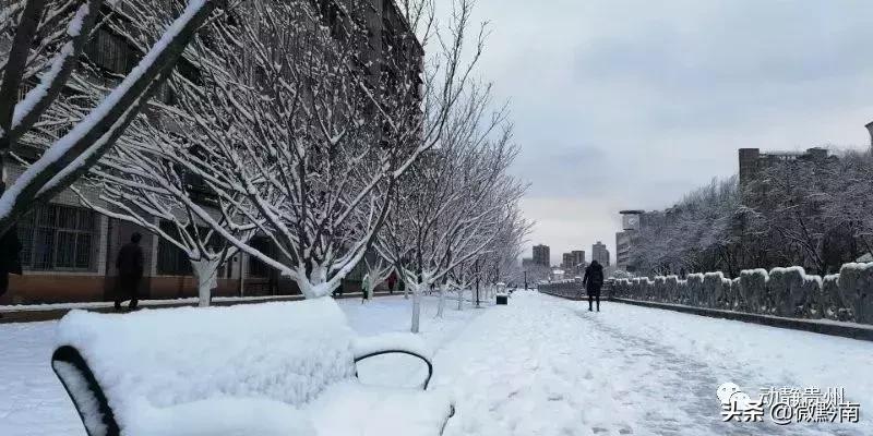 黔南新一轮天气情况表,贵州下了今年的第一场雪