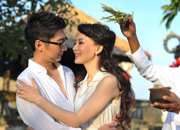 陈数老公晒一家三口合照,陈数老公同台秀恩爱