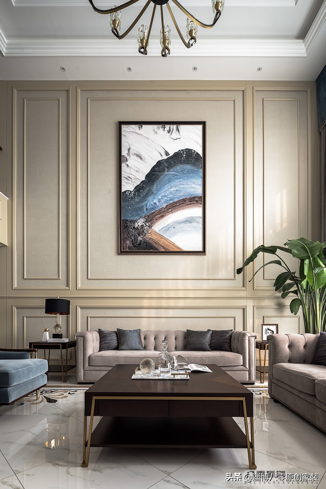 华侨城300平大平层装修实景,淄博华侨城小户型