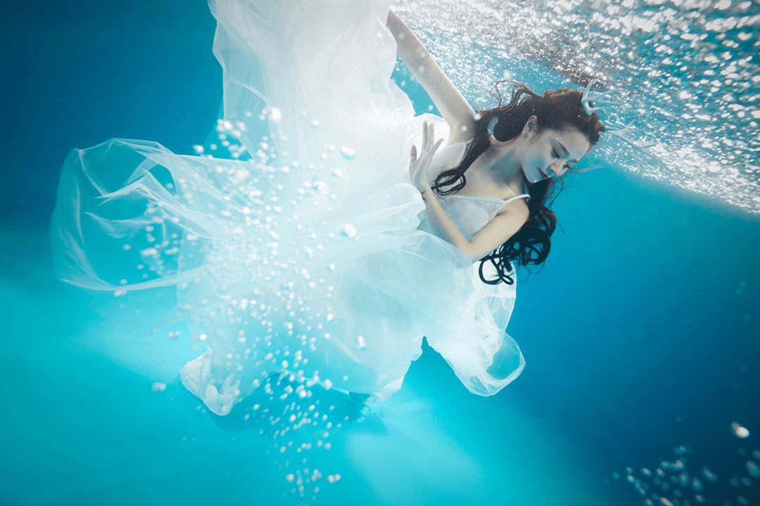 引爆星城！三亚仙气十足的水下摄影来长沙啦~湖南卫视率先取景
