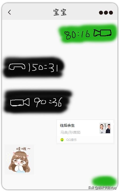 看看你的日常聊天记录,了解一下你们的聊天记录