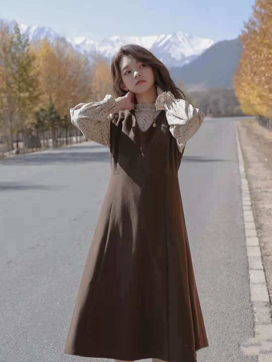 微胖女生适合穿什么样的裙子显瘦,微胖女生穿搭身高160cm120斤显瘦