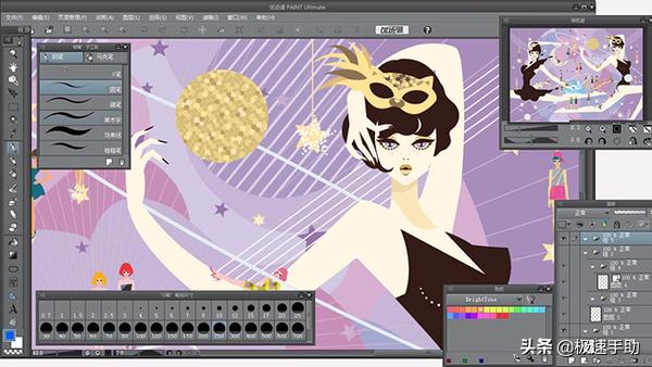 优动漫PAINT和SAI怎么选?电脑绘画初学者都这么做