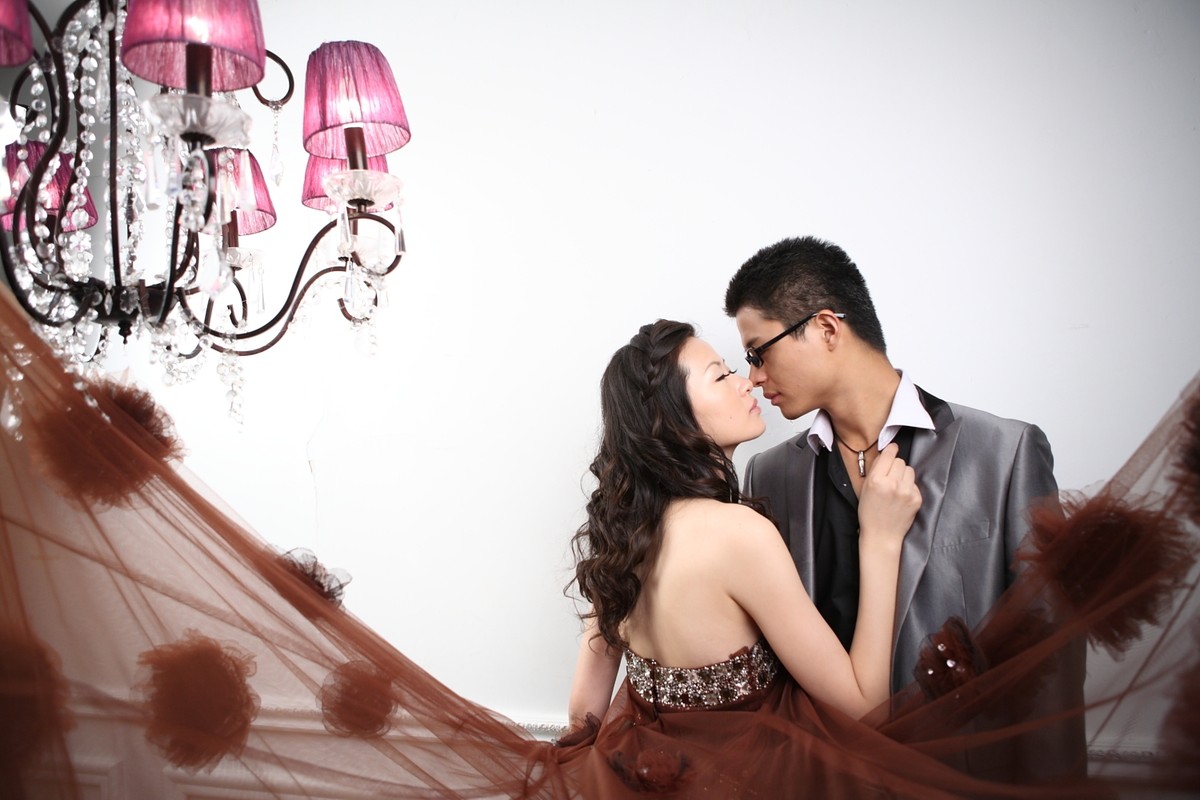 九大风格婚纱照图片大全,最好看的红色婚纱照图片