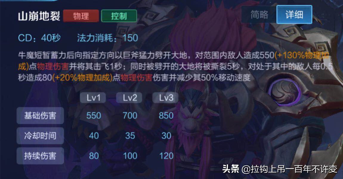 王者荣耀职业联赛百分百胜率牛魔,王者荣耀牛魔牛运亨通