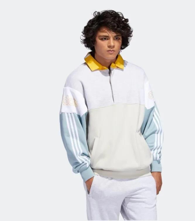 adidas阿迪达斯男装卫衣白色,adidas阿迪达斯卫衣卖得最火的