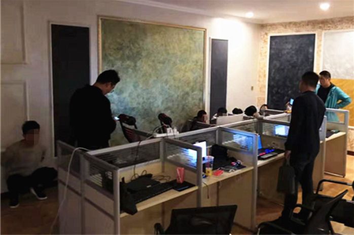 一网打尽的涉诈团伙抓捕现场,一网打尽涉案10亿