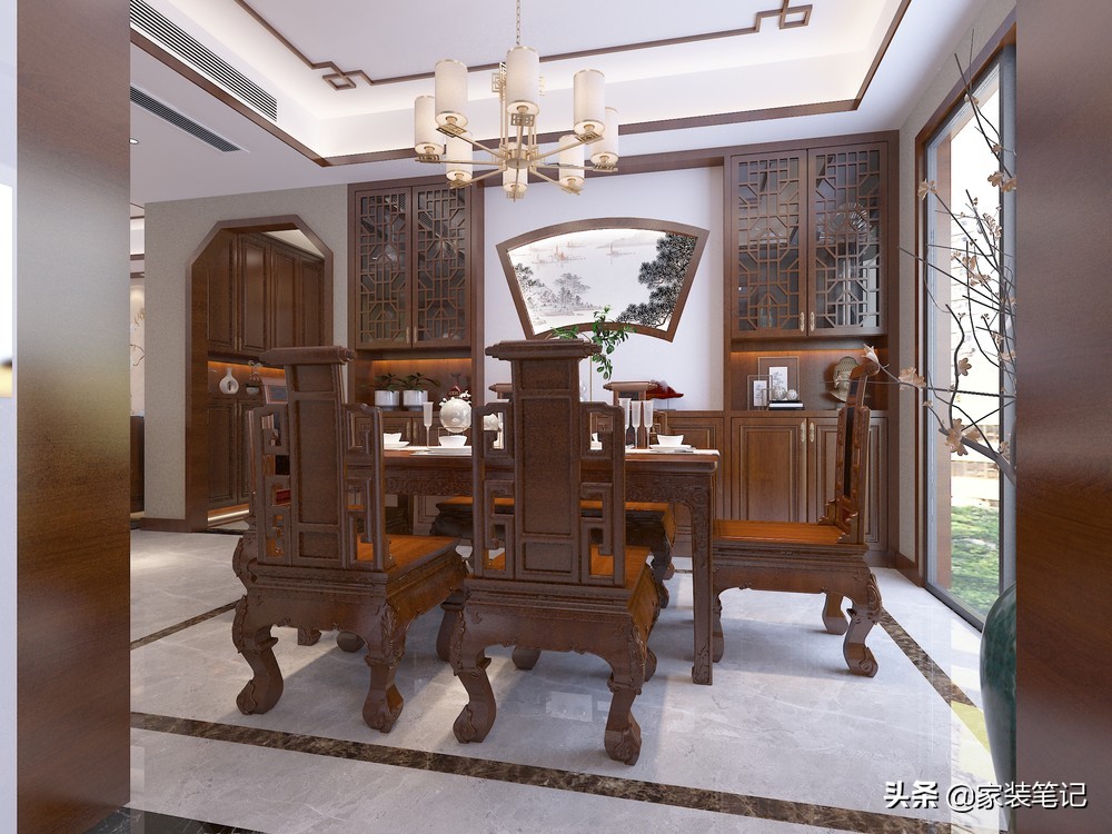 这才是真正的新中式家装,古韵雅致中式装修才是真正的国潮