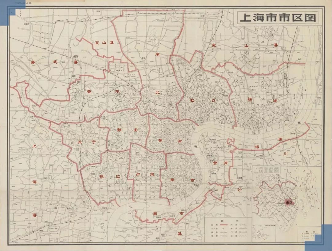 上海历史行政区划变迁,地图文化之旅