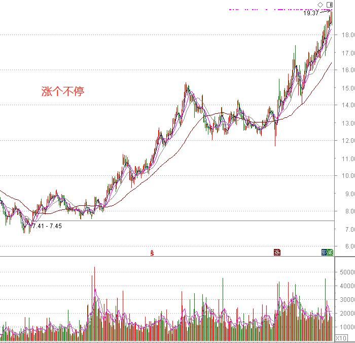 涨个不停,连续几个涨停才算强势股