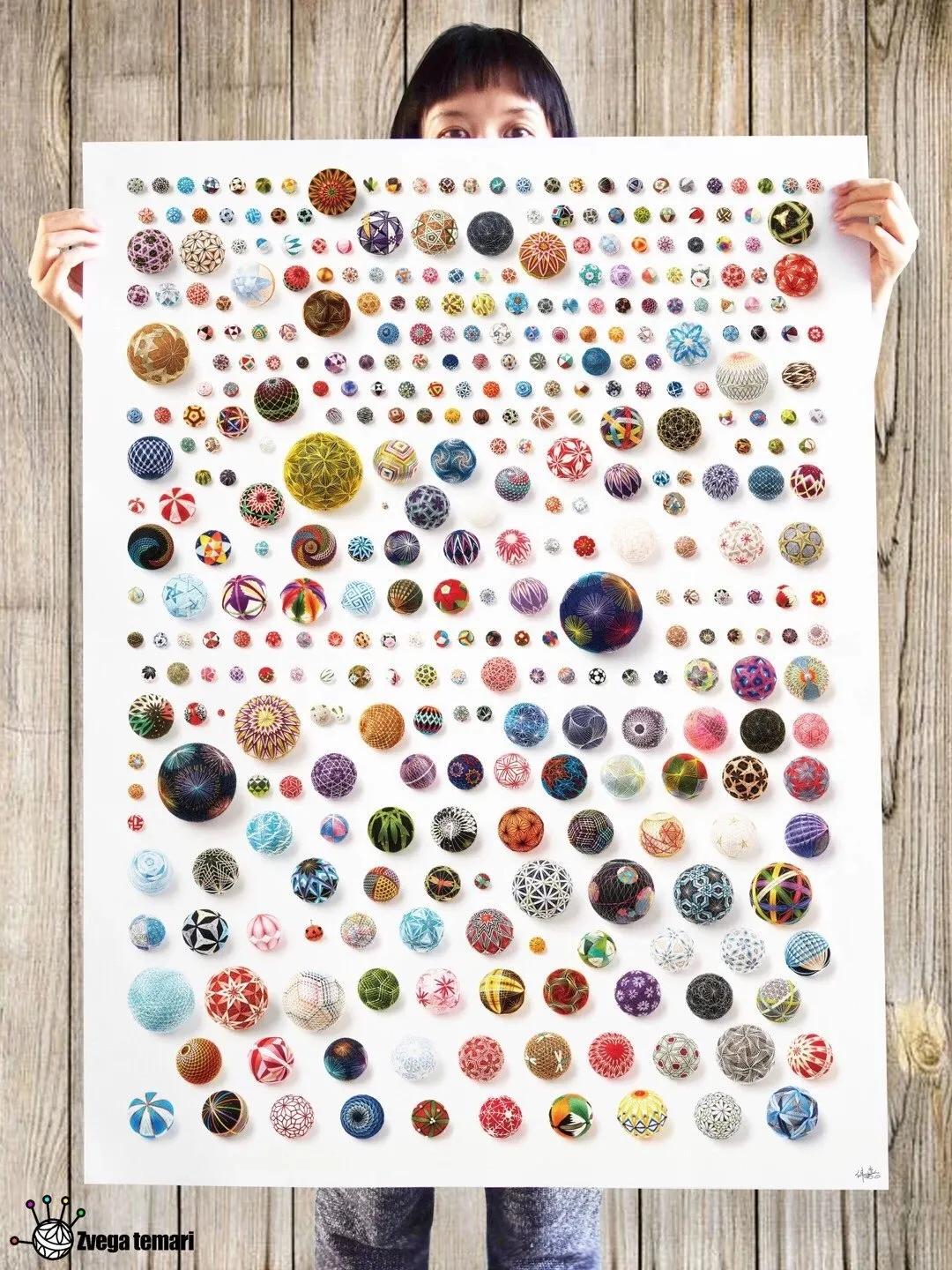 惊艳！“球上刺绣”你见过吗？她在球上绣出二十四节气，无数粉丝为之打call