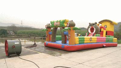 充气城堡吃人事件,充气堡儿童乐园为什么不能玩