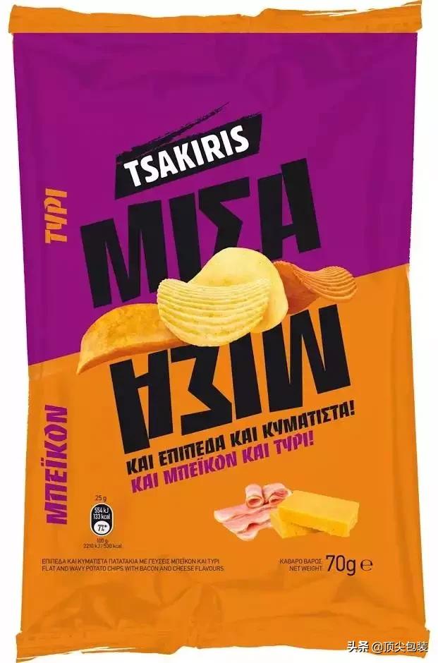 有创意的薯片包装,薯片包装风格