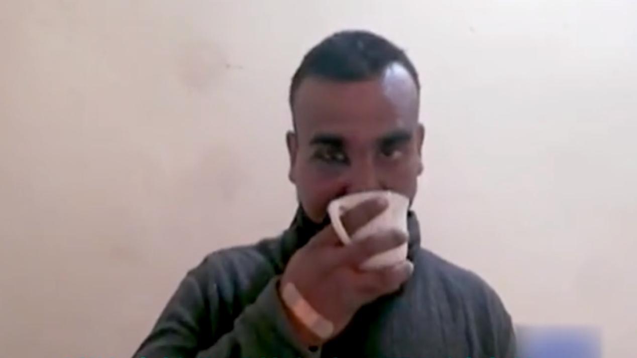 印度被俘飞行员：巴方在肉体上折磨皮鞭殴打巴网友：茶里也有毒