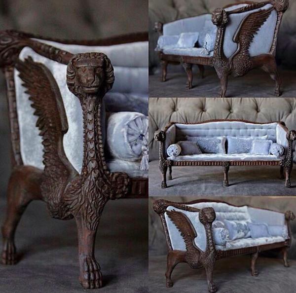 老爸酷爱芭比娃娃?微缩家具做到痴迷!