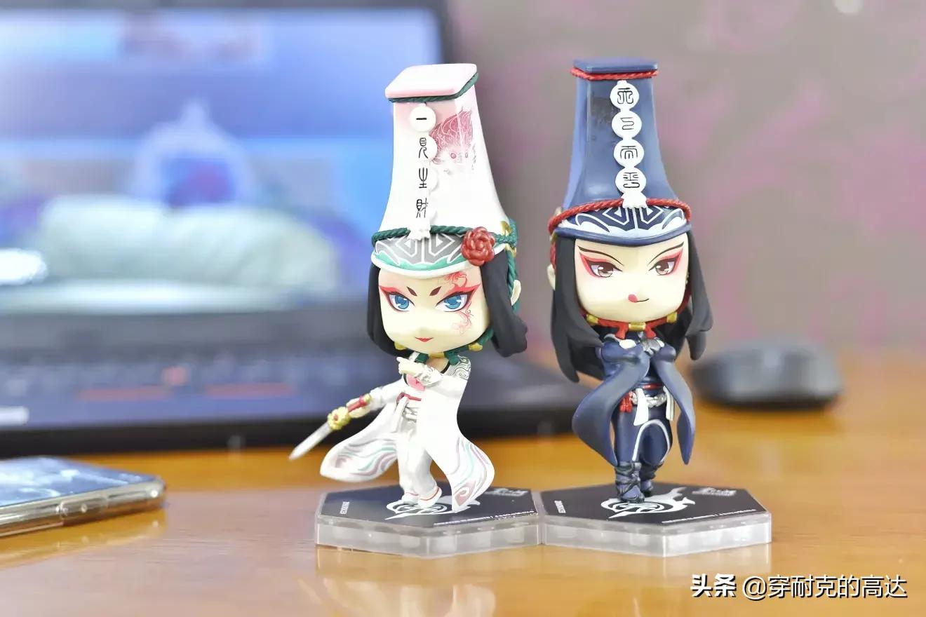 黑白无常手办,画江湖之不良人官方醒狮手办