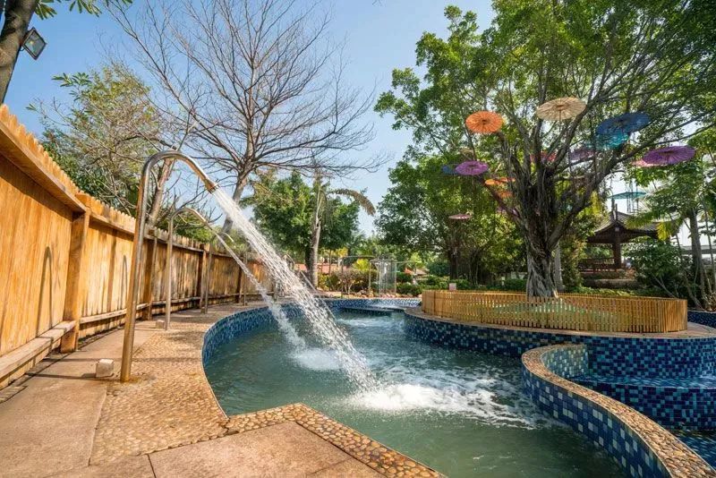 厦门杏博湾天沐温泉度假村,暑天室外怎样解暑