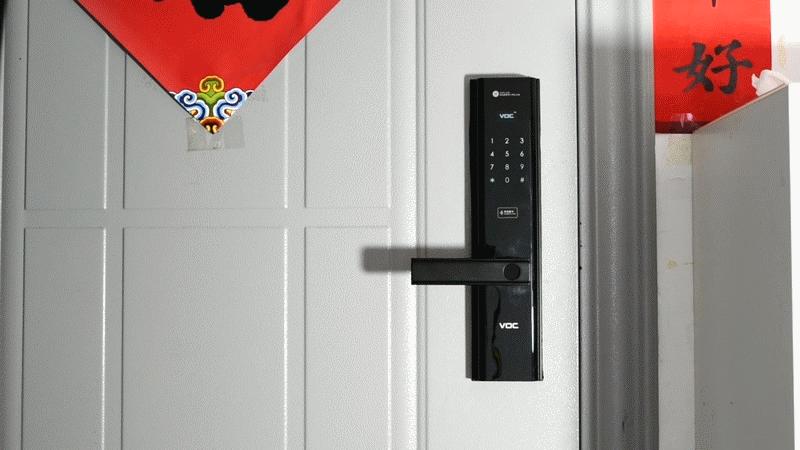 voc指纹锁怎么用密码开门,华为voc智能门锁指纹