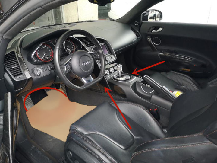 10年奥迪r8车好价不高,十年的r8