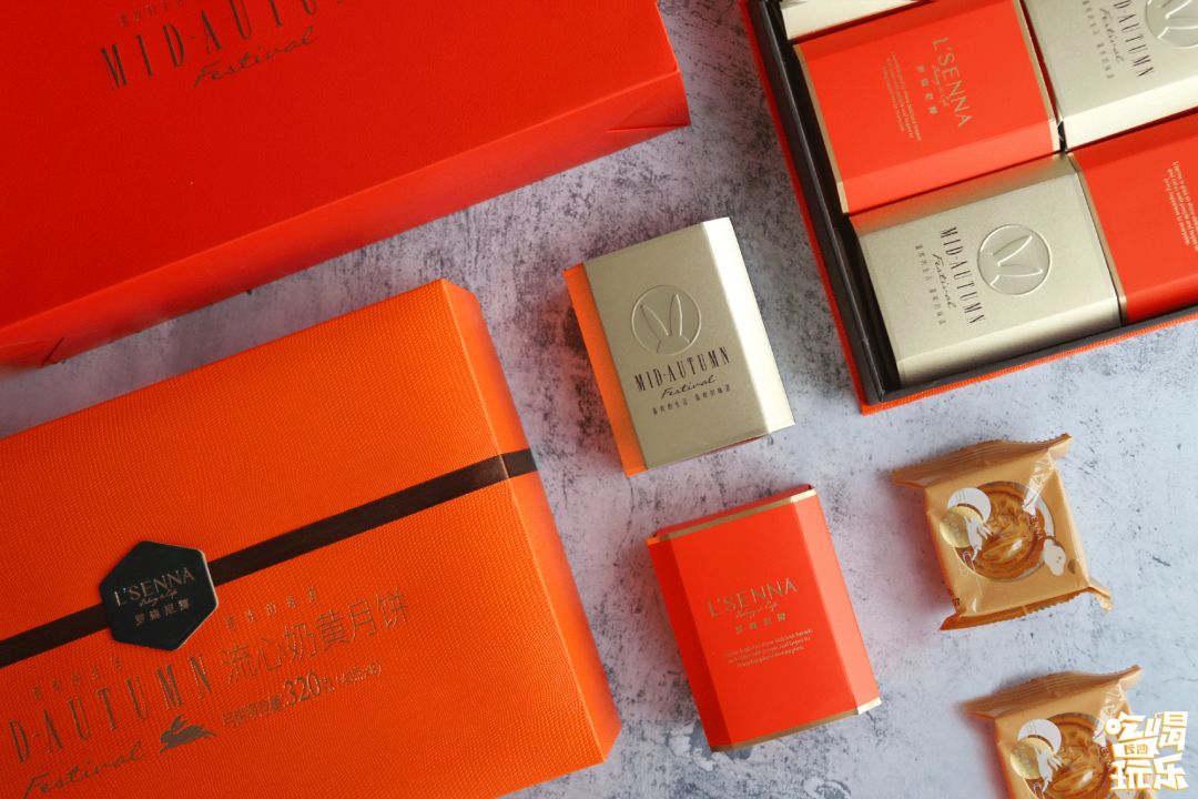 最好吃的月饼健康解馋,吃各种各样的超多月饼全部吃完