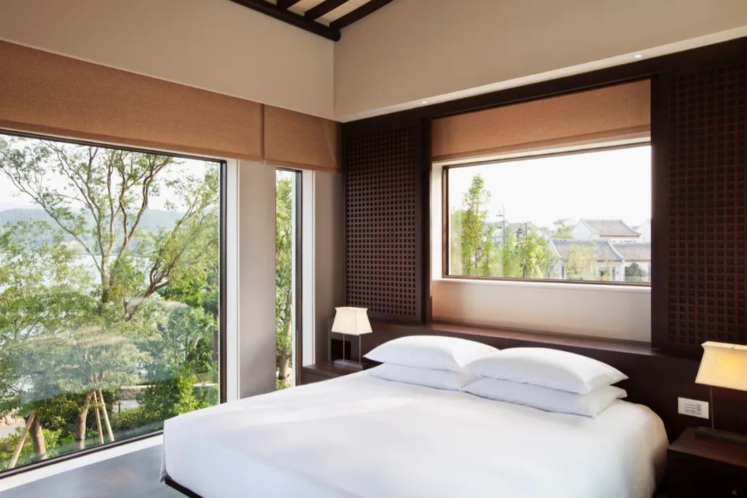 刘雯杭州柏悦酒店,刘雯同款打卡