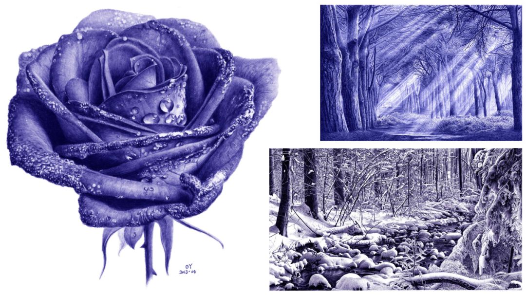 怎么用一支笔画立体画,如何用一支笔